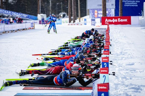 Альфа-Банк Кубок России по биатлону. Масстарт 12 км Женщины и 15 км Мужчины